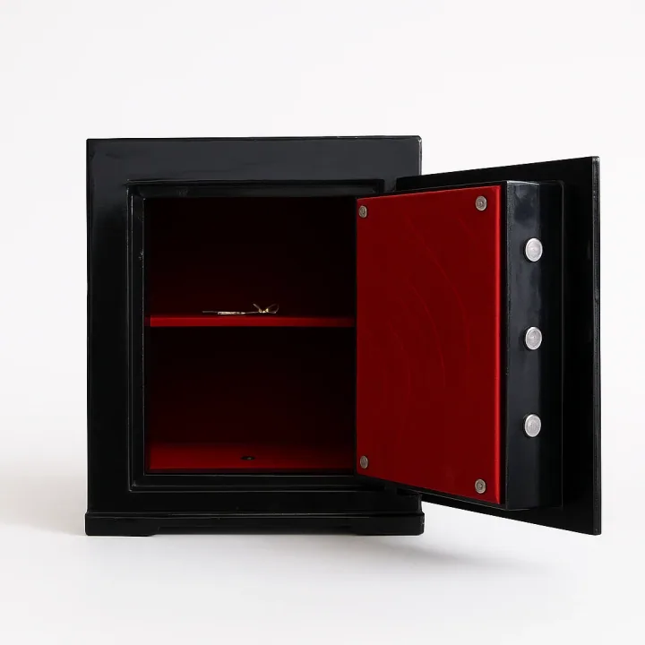 SK55-G1 - SİYAH - 55 CM YÜKSEKLİK - ZIRHLI - YÜKSEK GÜVENLİK - AĞIR ÇELİK KASA - CAPİTONE — 2