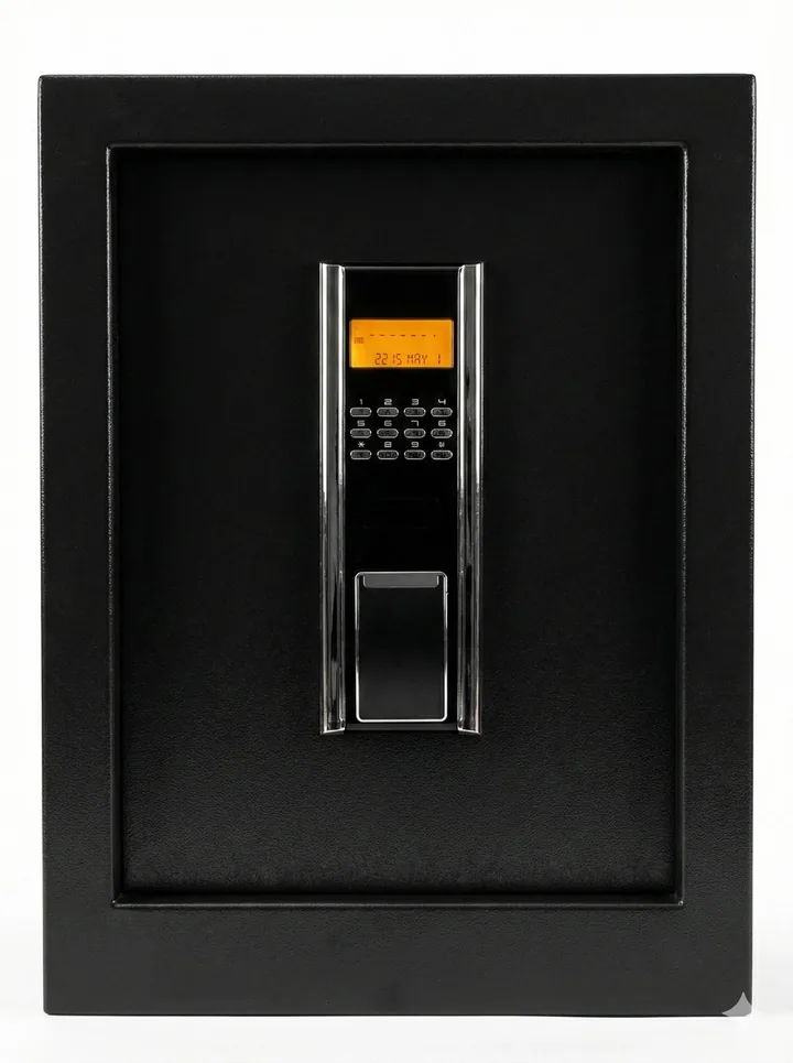 SK50-G3- SİYAH- 50 CM YÜKSEKLİK - ELEKTRONİK ŞİFRELİ MONTAJLANABİLİR ÇELİK KASA — 1
