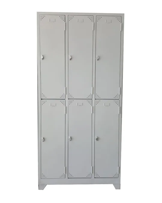 6’lı Çelik Soyunma Dolabı