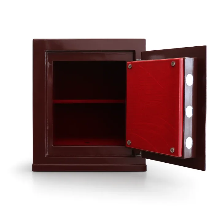 SK55-G1 - بورغندي - 55 CM ارتفاع - مصفحة - أمان فائق - خزنة فولاذية ثقيلة - تبطين كابيتونيه — 2