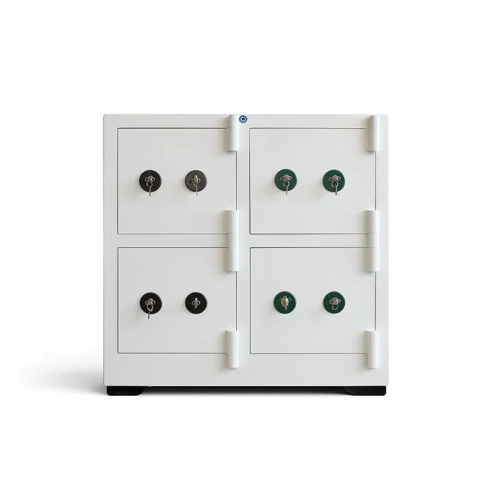 SK50-G2 - BEYAZ- 50 CM YÜKSEKLİK - 4 GÖZ - ORTAK ERİŞİM ÇELİK KASA — 1