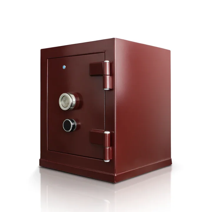 SK55-G1 - بورغندي - 55 CM ارتفاع - مصفحة - أمان فائق - خزنة فولاذية ثقيلة - تبطين كابيتونيه — 3