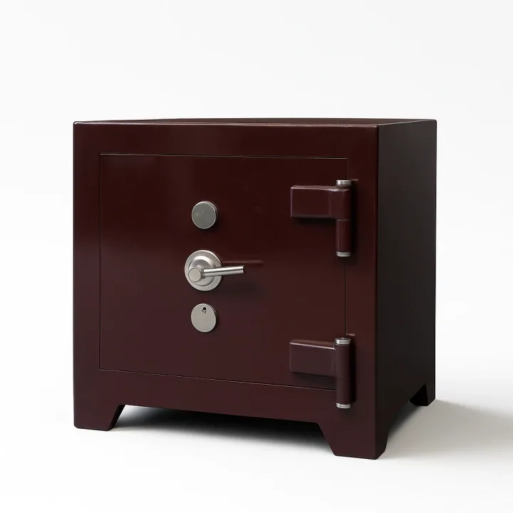 SK55-G1 - BORDO - 55 CM YÜKSEKLİK - ZIRHLI - YÜKSEK GÜVENLİK - AĞIR ÇELİK KASA — 3