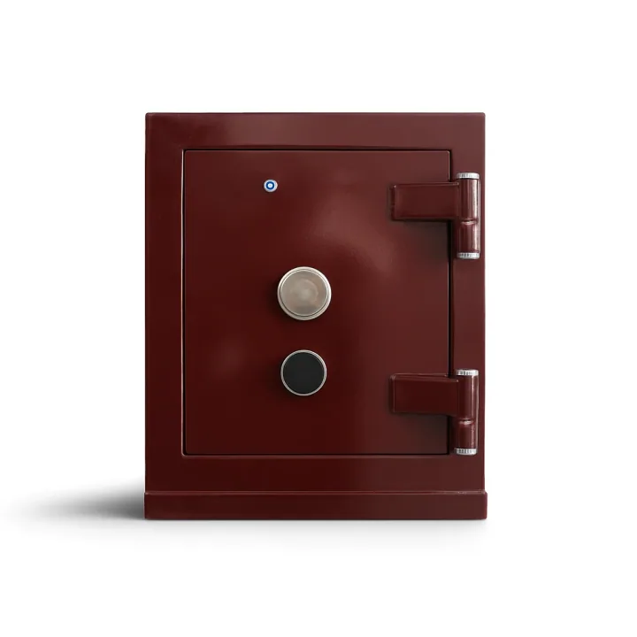 SK55-G1 - بورغندي - 55 CM ارتفاع - مصفحة - أمان فائق - خزنة فولاذية ثقيلة - تبطين كابيتونيه — 1