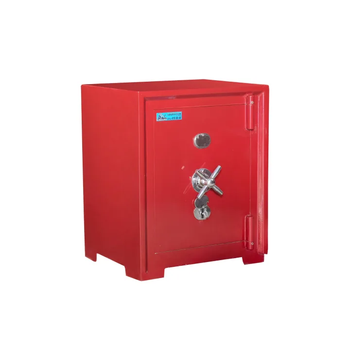 SK53-G2 -أحمر- 55 CM ارتفاع- قابلة للتثبيت في الأرضية خزنة فولاذية — 1