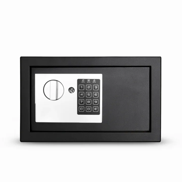 SK25-G3 - SİYAH - 25 CM YÜKSEKLİK - YERE VE DUVARA MONTAJLANABİLİR ÇELİK KASA — 1