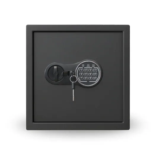SK40-G1 SİYAH- 40 CM YÜKSEKLİK- ELEKTRONİK ŞİFRELİ - ZEMİNE MONTAJLANABİLİR ÇELİK KASA-