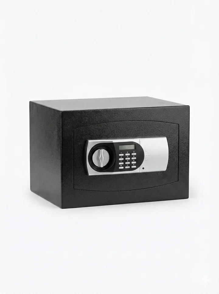 SK27-G1 SİYAH- 25 CM YÜKSEKLİK- ELEKTRONİK ŞİFRELİ - ZEMİNE MONTAJLANABİLİR ÇELİK KASA — 1