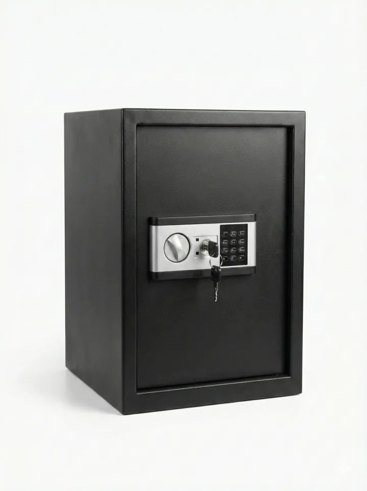 S50-G1 SİYAH- 50 CM YÜKSEKLİK- ELEKTRONİK ŞİFRELİ - ZEMİNE MONTAJLANABİLİR ÇELİK KASA — 1