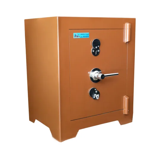 SK55-G2 -KAHVE- 55 CM YÜKSEKLİK ZEMİNE MONTAJLANABİLİR ÇELİK KASA