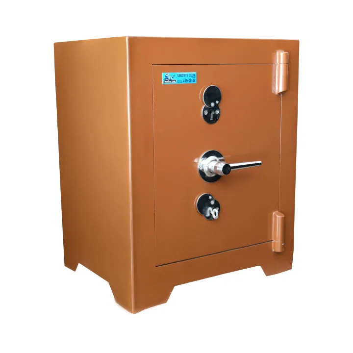 SK55-G2 -KAHVE- 55 CM YÜKSEKLİK ZEMİNE MONTAJLANABİLİR ÇELİK KASA — 1