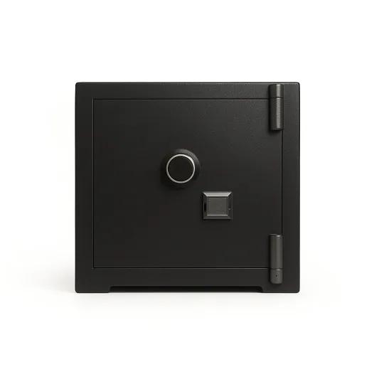 SK40-G2 - SİYAH - 40 CM YÜKSEKLİK- ZEMİNE MONTAJLANABİLİR ÇELİK KASA