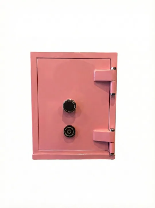 SK55-G3 - PEMBE - 55 CM YÜKSEKLİK- YERE MONTAJLANABİLİR ÇELİK KASA
