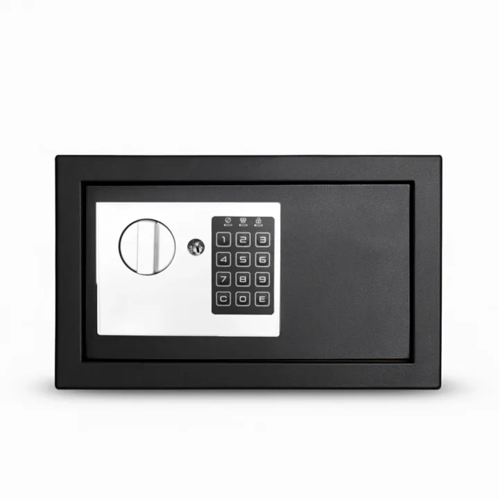 SK20-G1 - أسود - 20 CM ارتفاع- قفل رقمي - قابلة للتثبيت في الأرضية خزنة فولاذية — 1